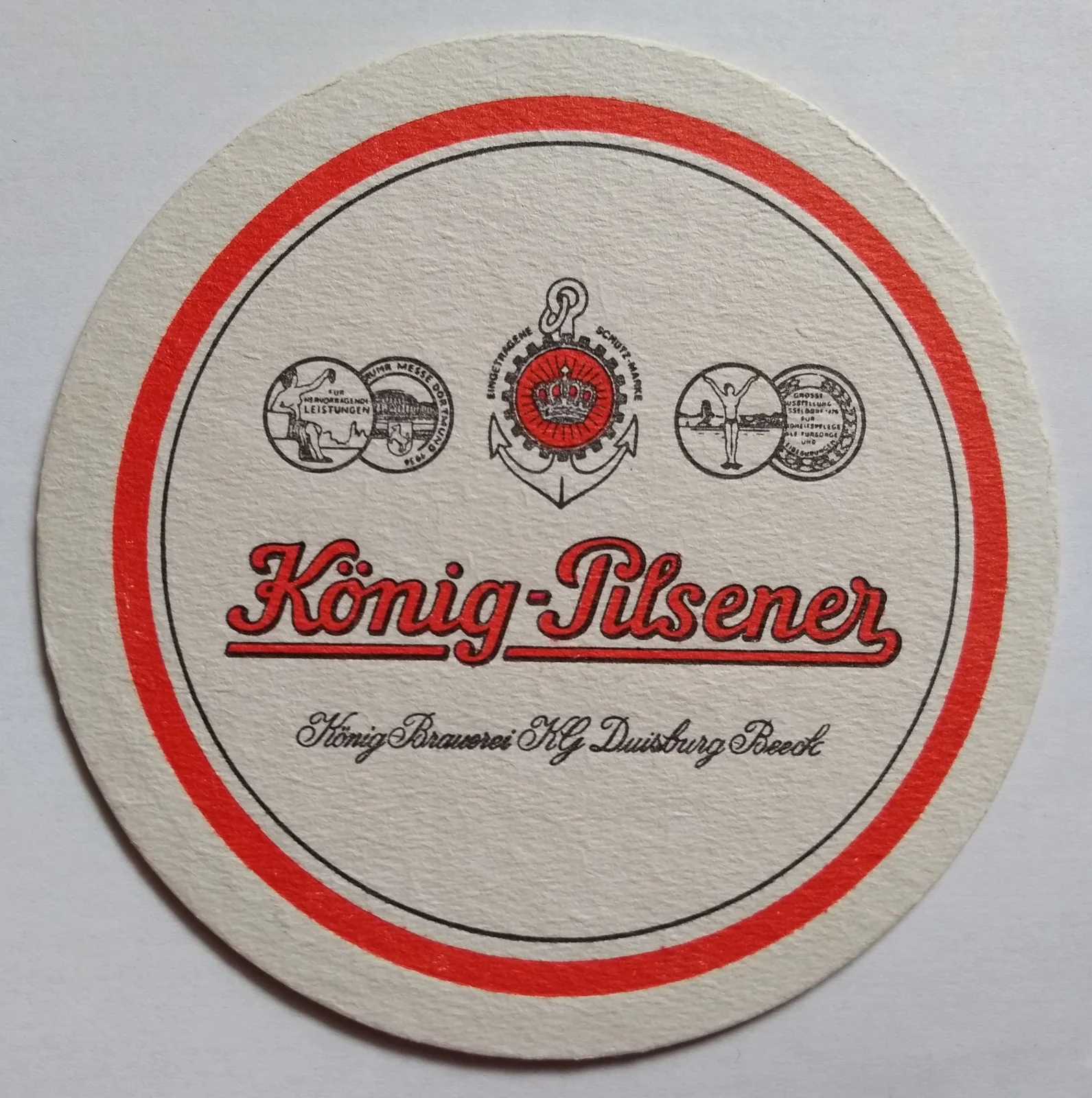 Reverso de KÖNIG PILSNER #1