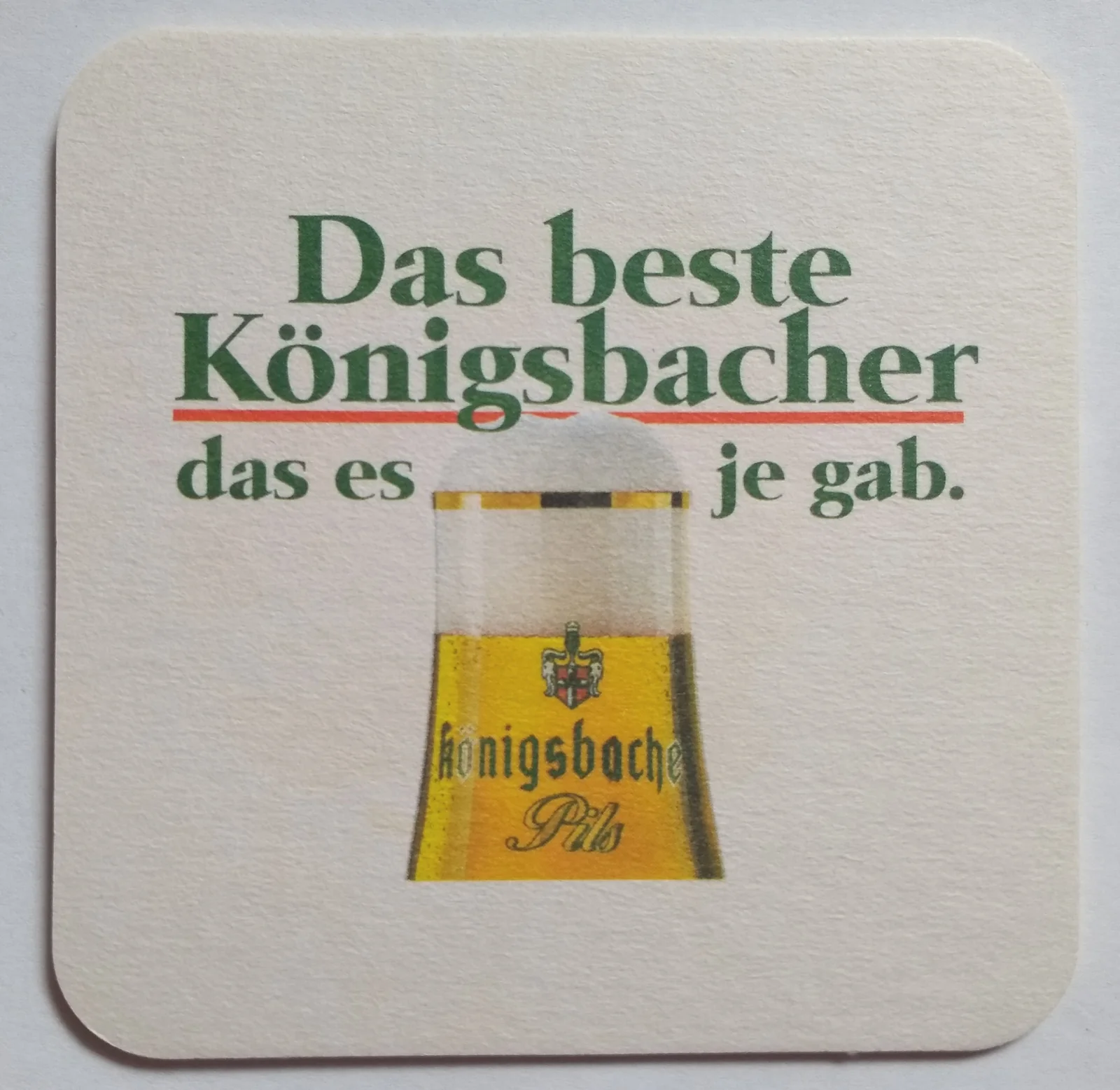 Anverso de KÖNIGSBACHER #1