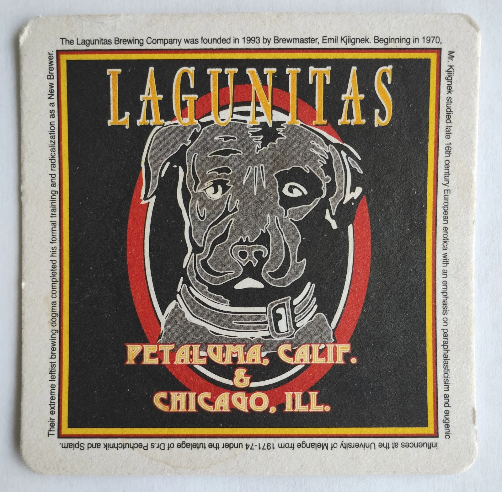 Anverso de LAGUNITAS #1