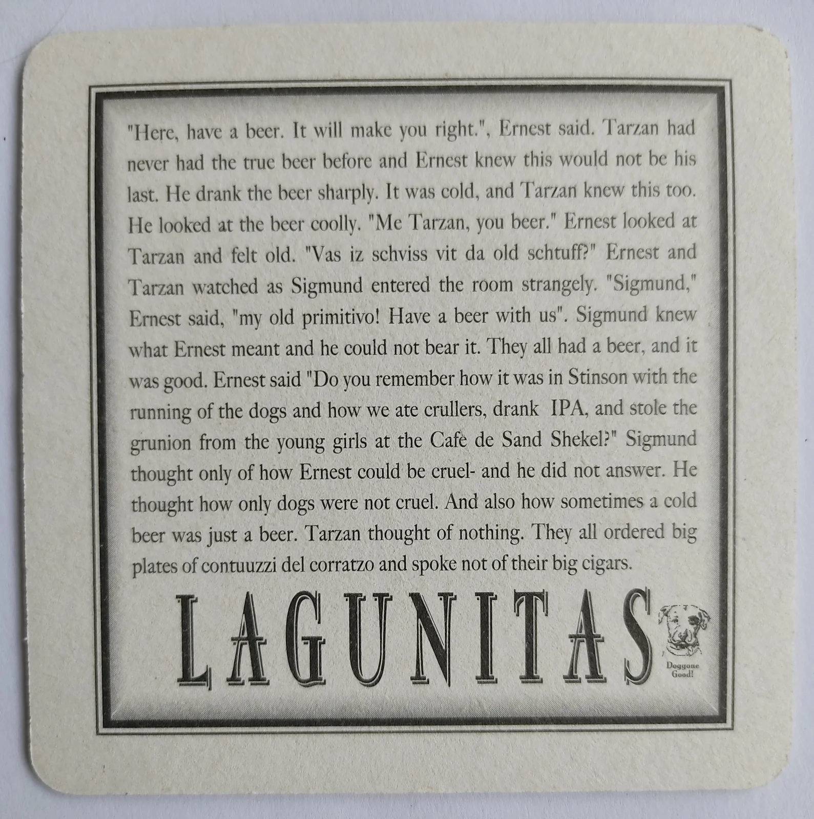 Reverso de LAGUNITAS #2