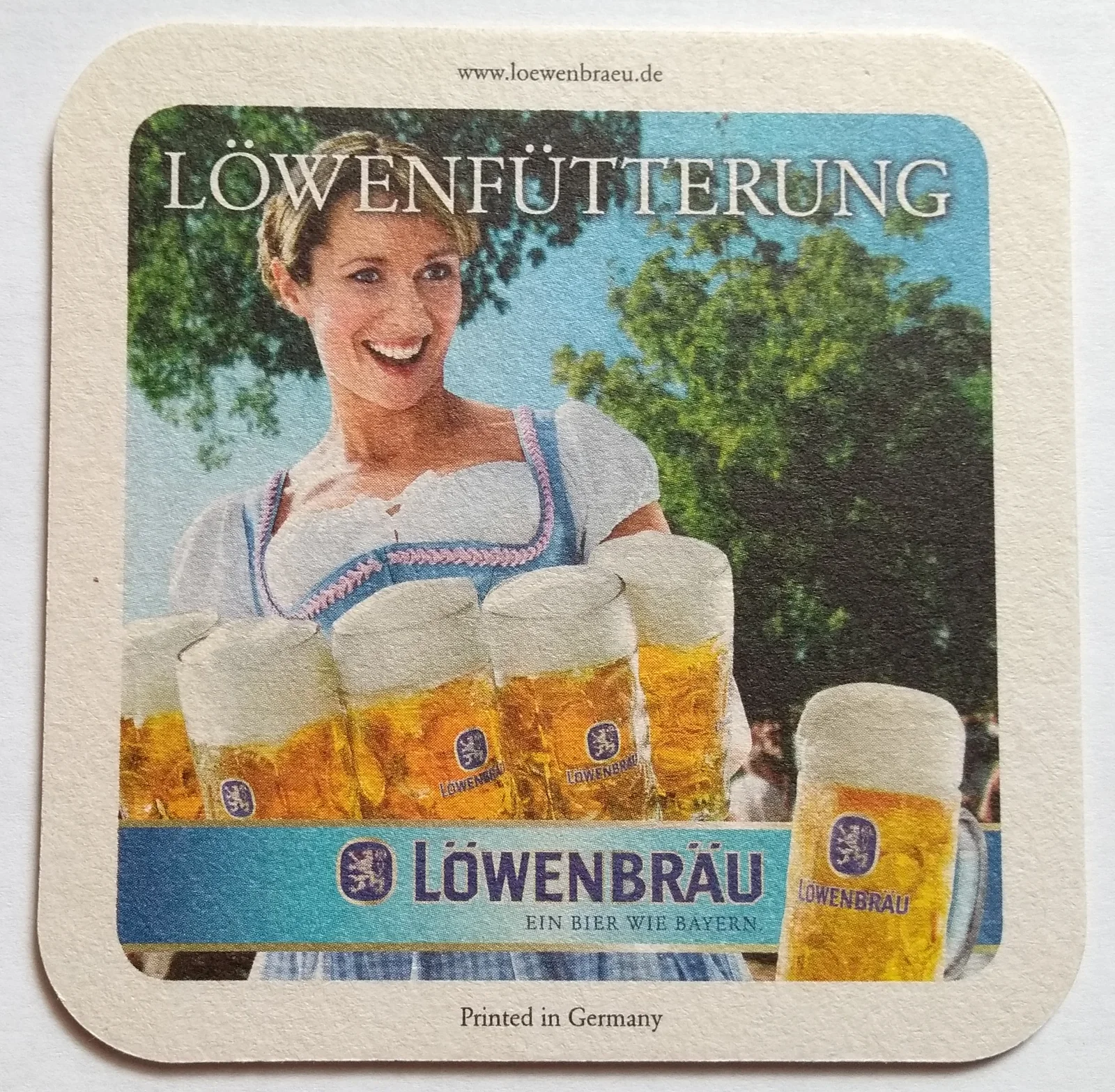 Reverso de LOWENBRAU #2