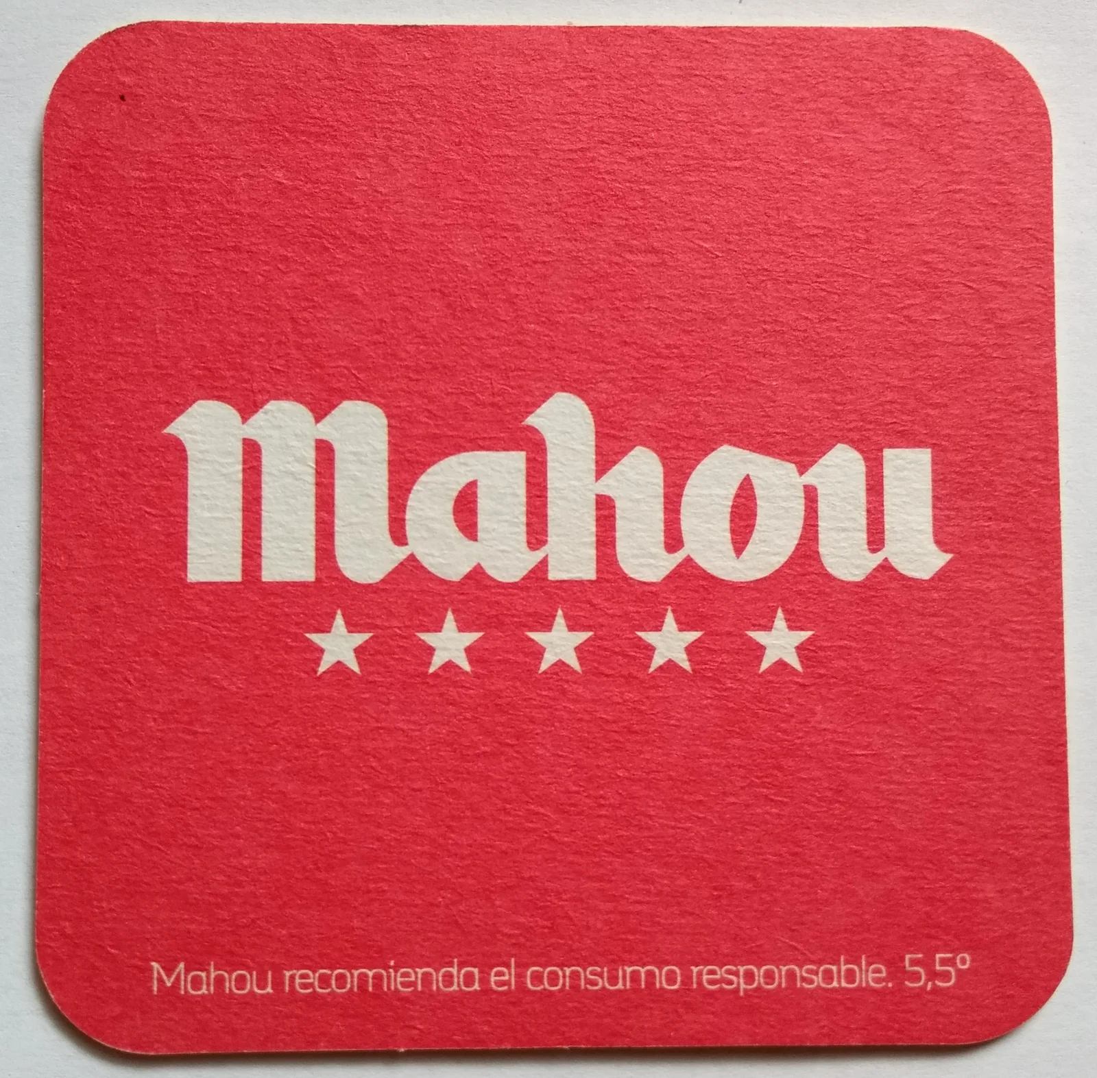 Reverso de MAHOU #4