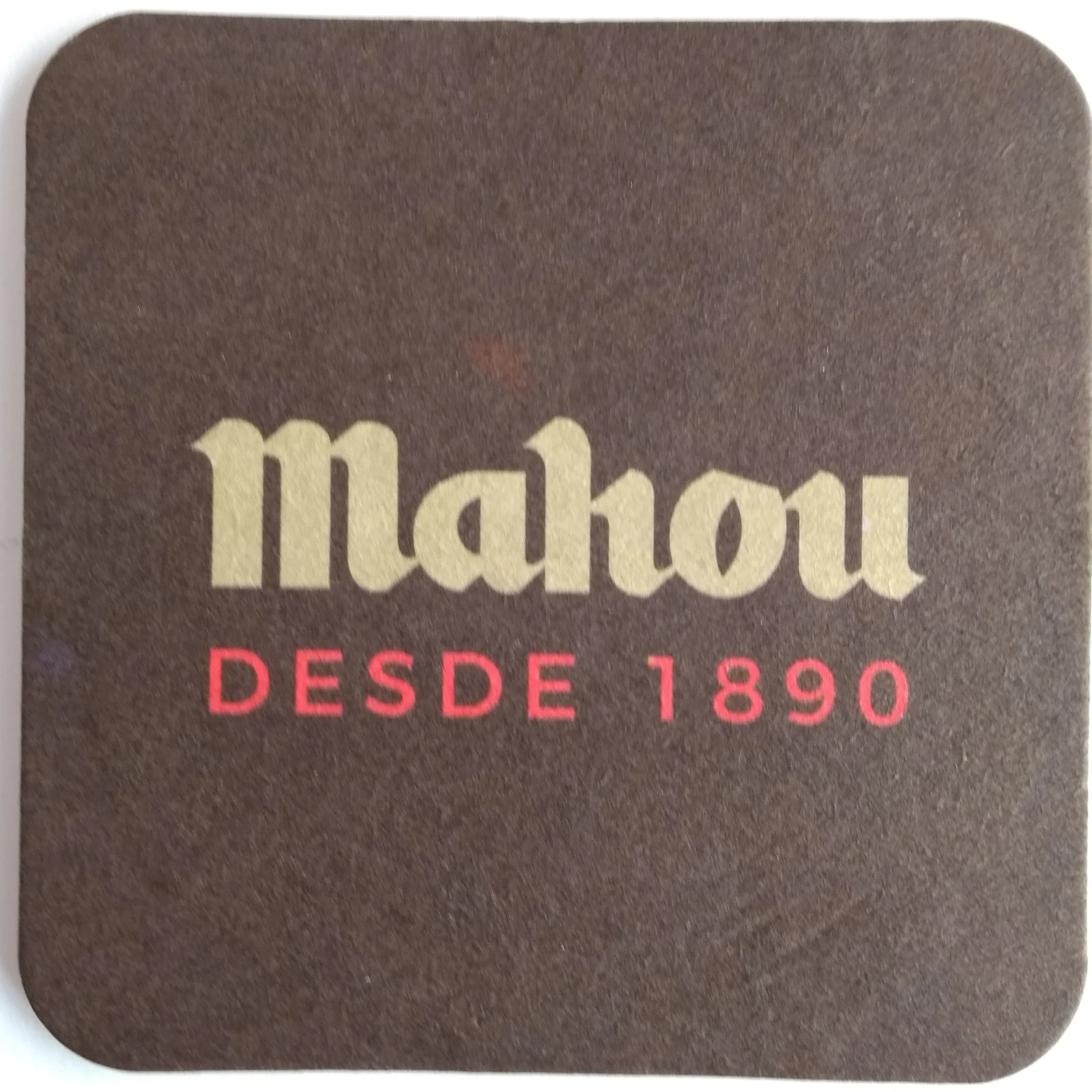 Reverso de MAHOU #14