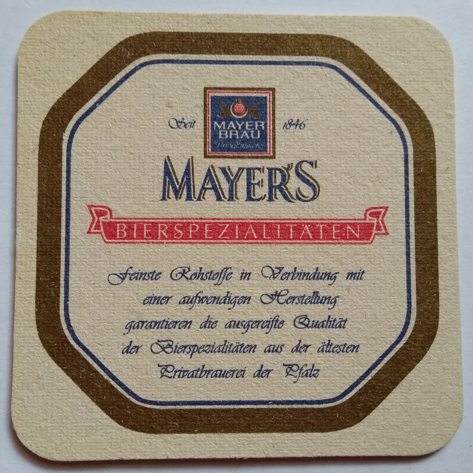 Reverso de MAYERS #1