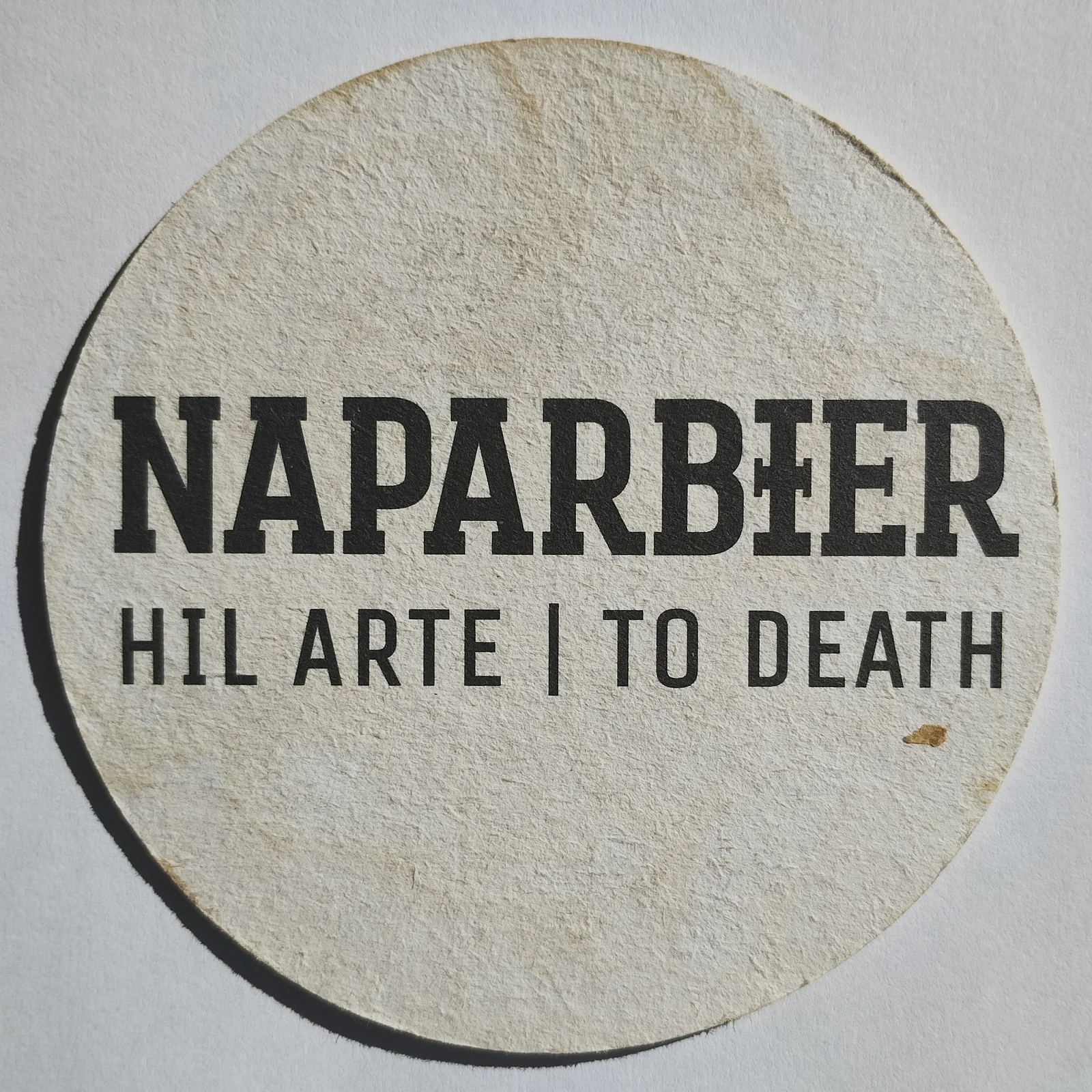 Reverso de NAPARBIER #2