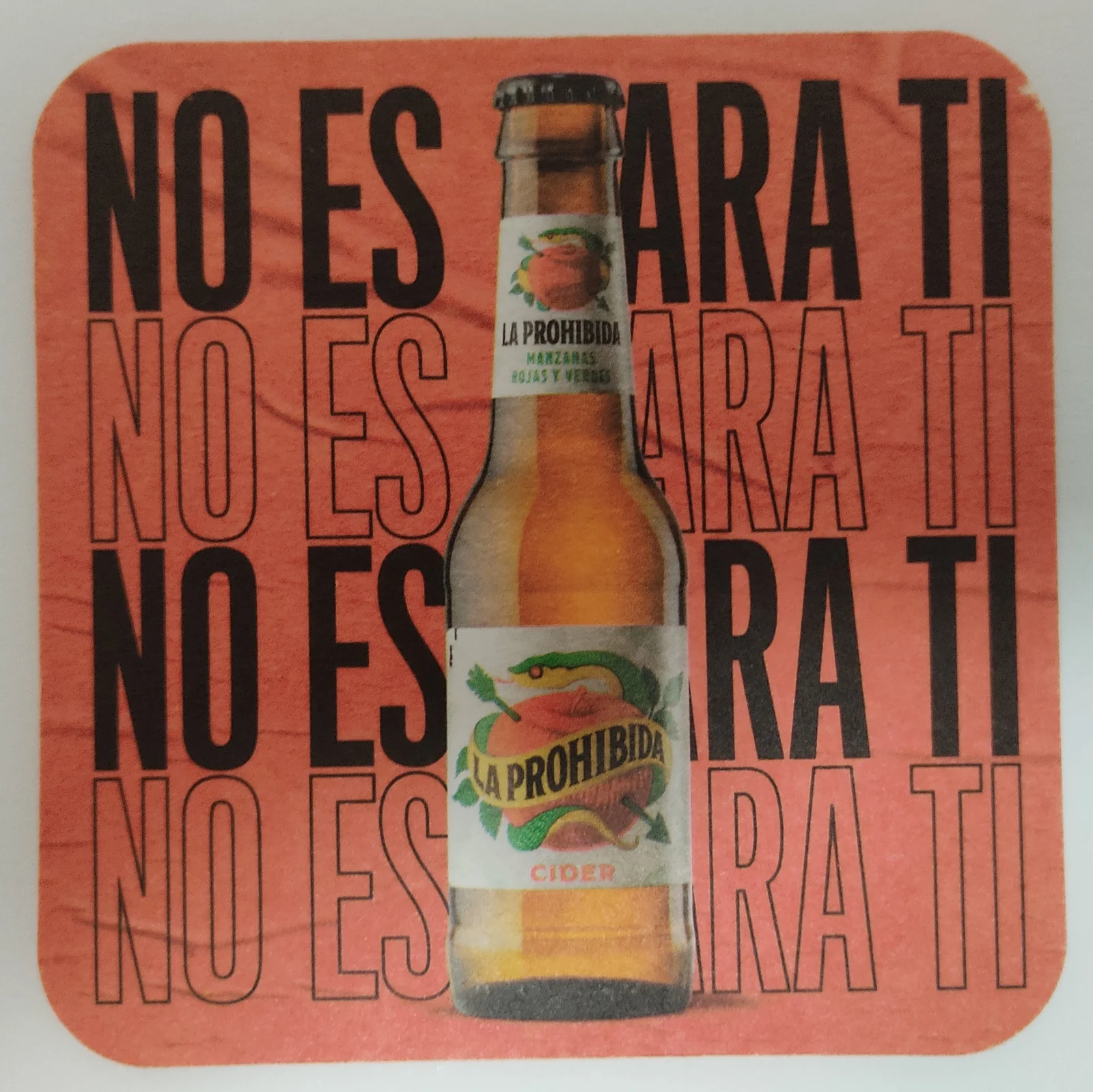 Anverso de -NO CERVEZA- #21