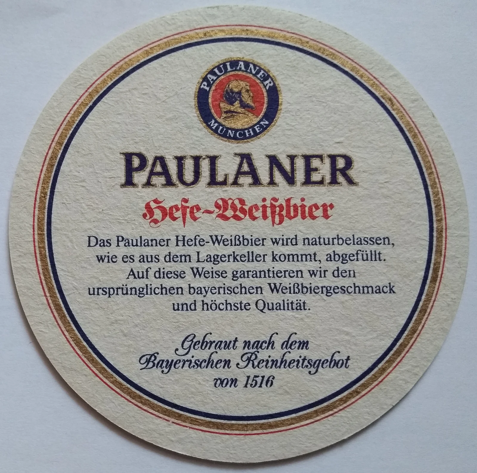 Reverso de PAULANER #1
