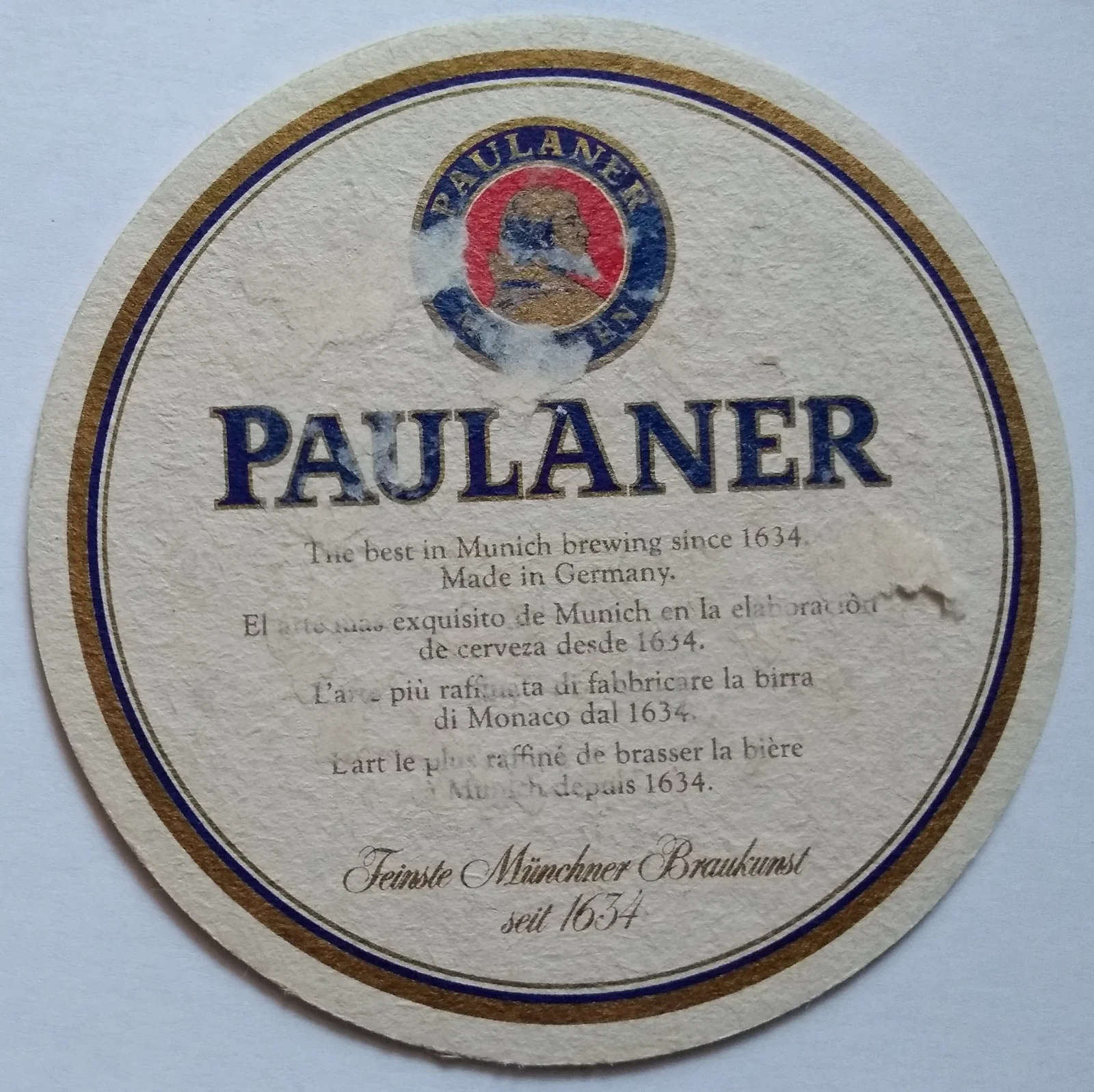 Reverso de PAULANER #7