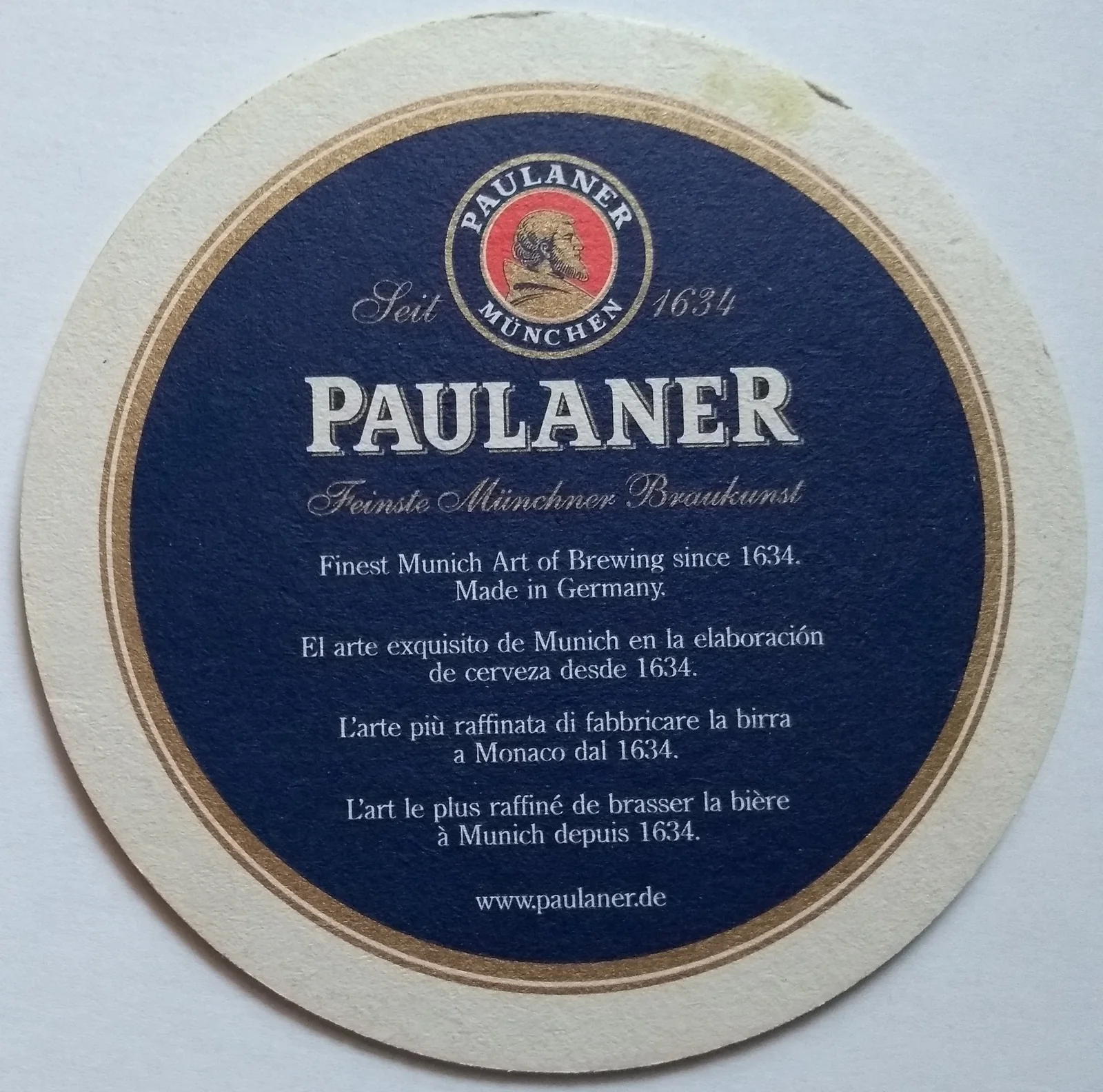 Reverso de PAULANER #8