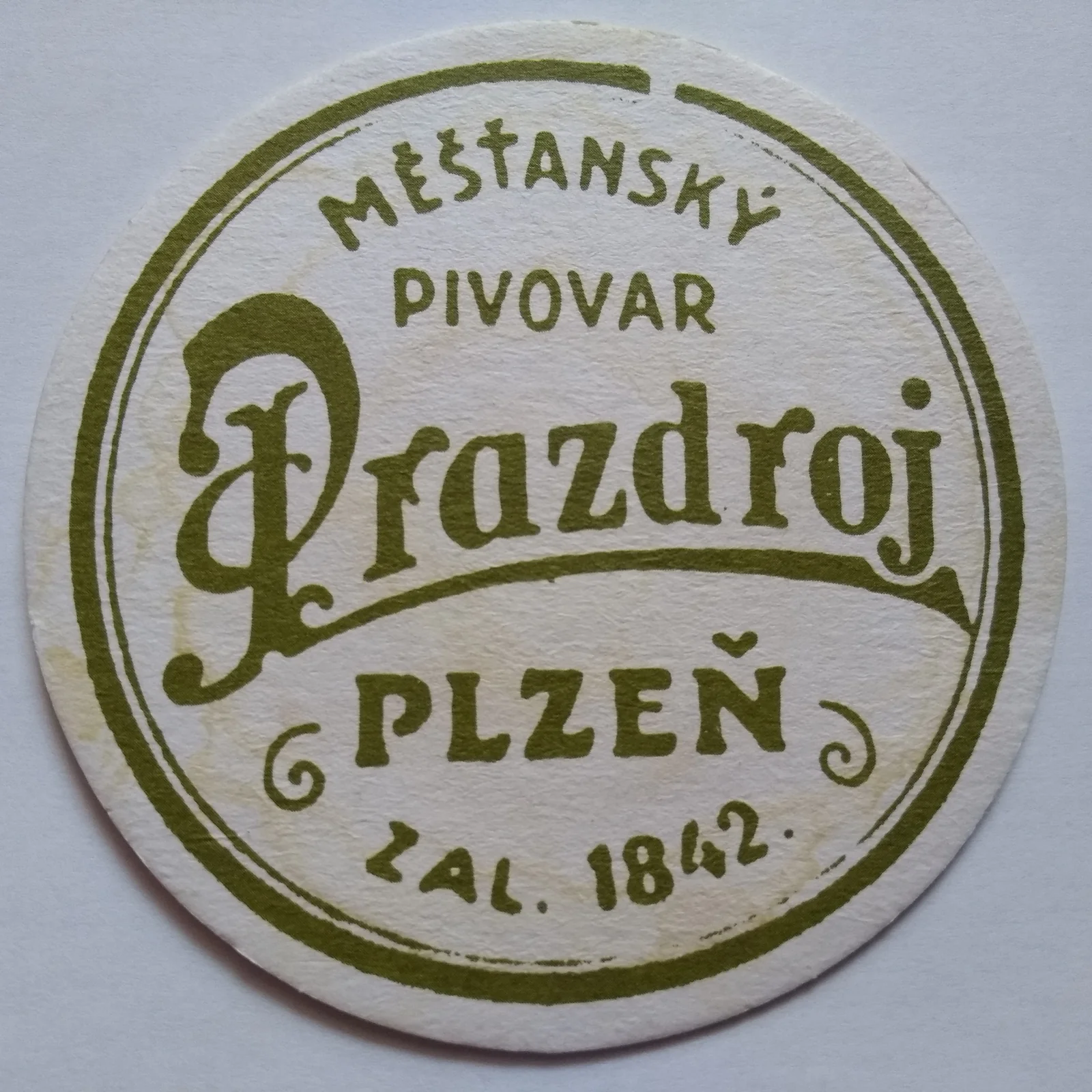 Anverso de PILSNER URQUELL #1