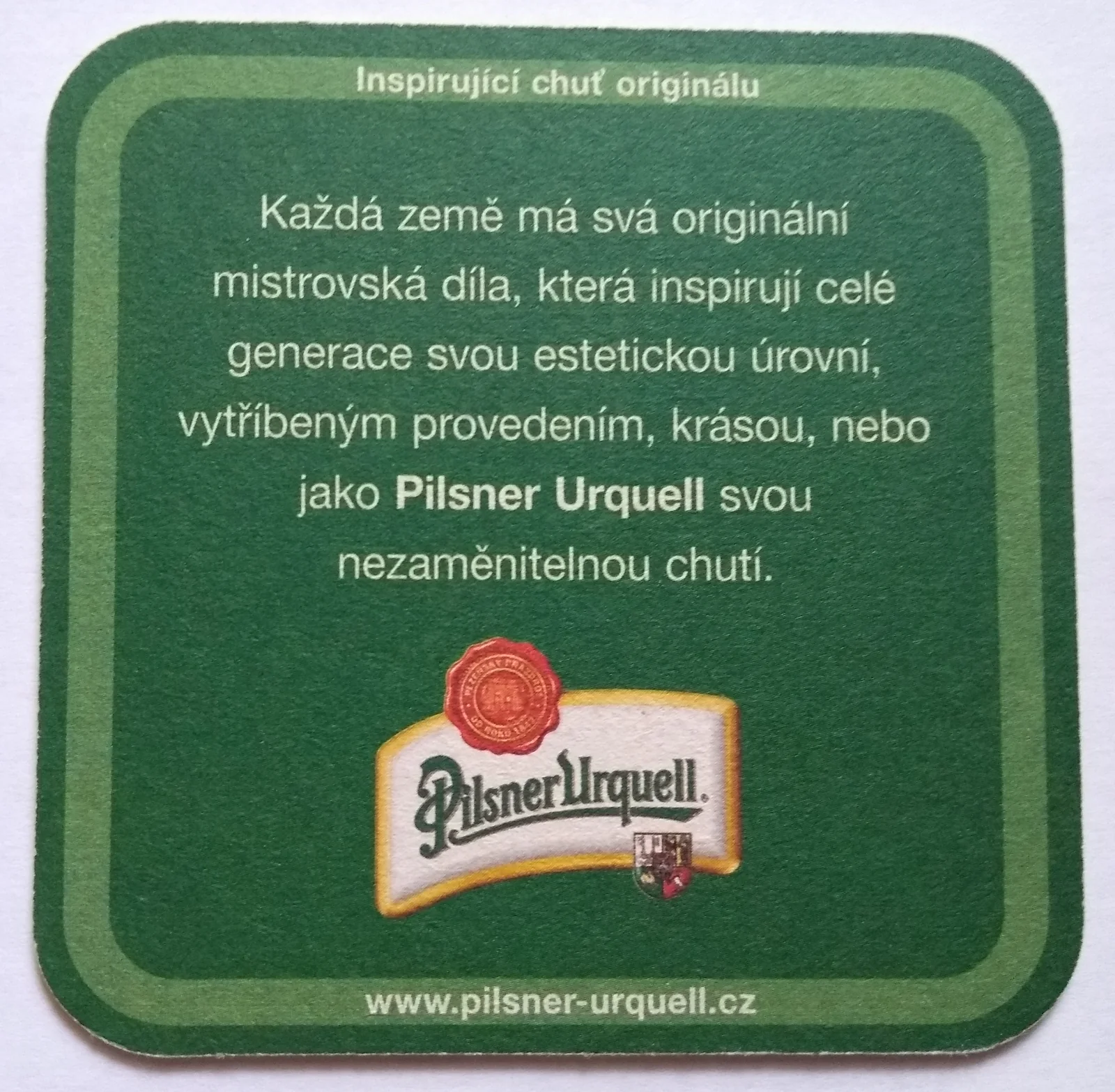Reverso de PILSNER URQUELL #9