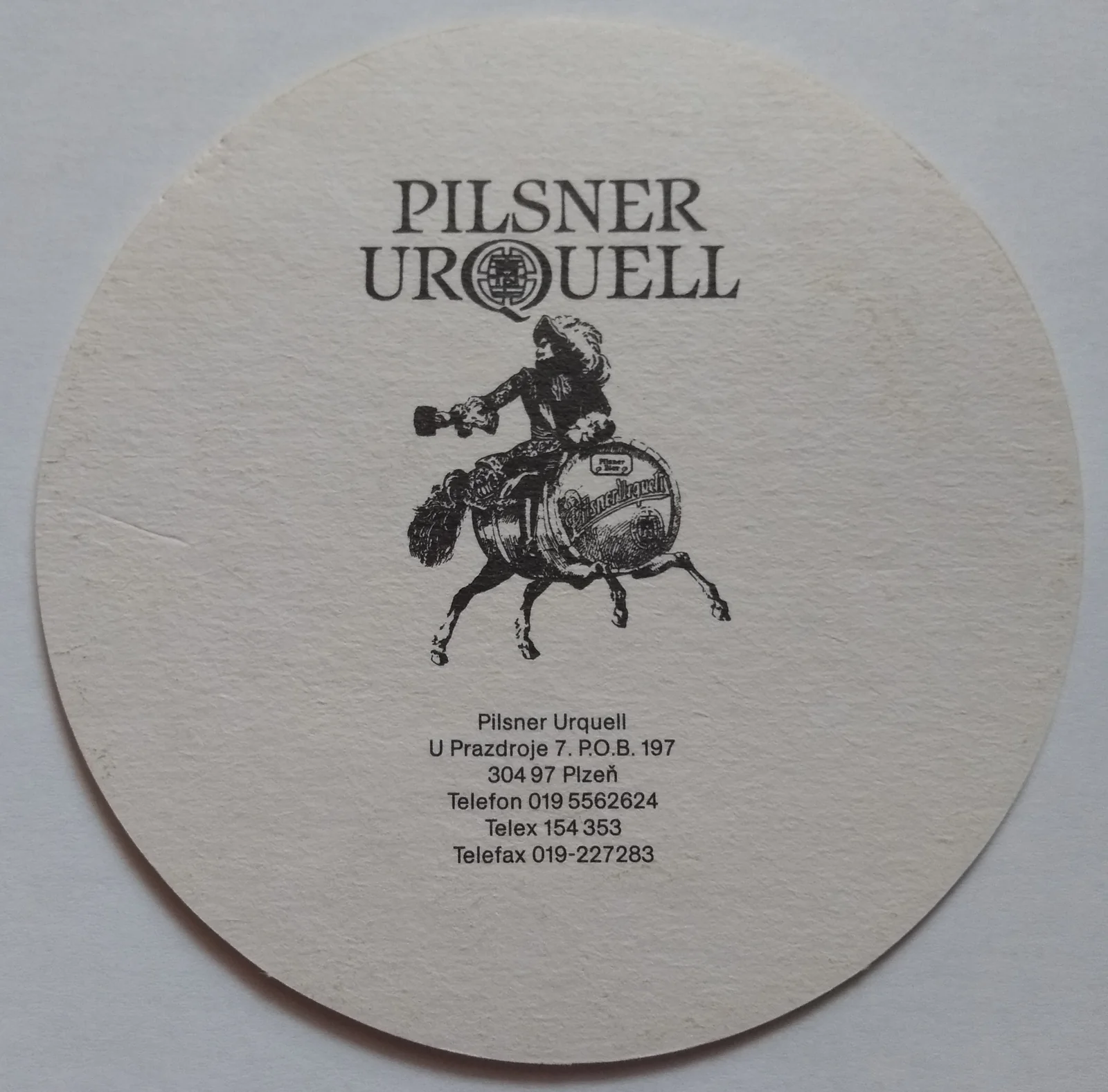 Reverso de PILSNER URQUELL #11