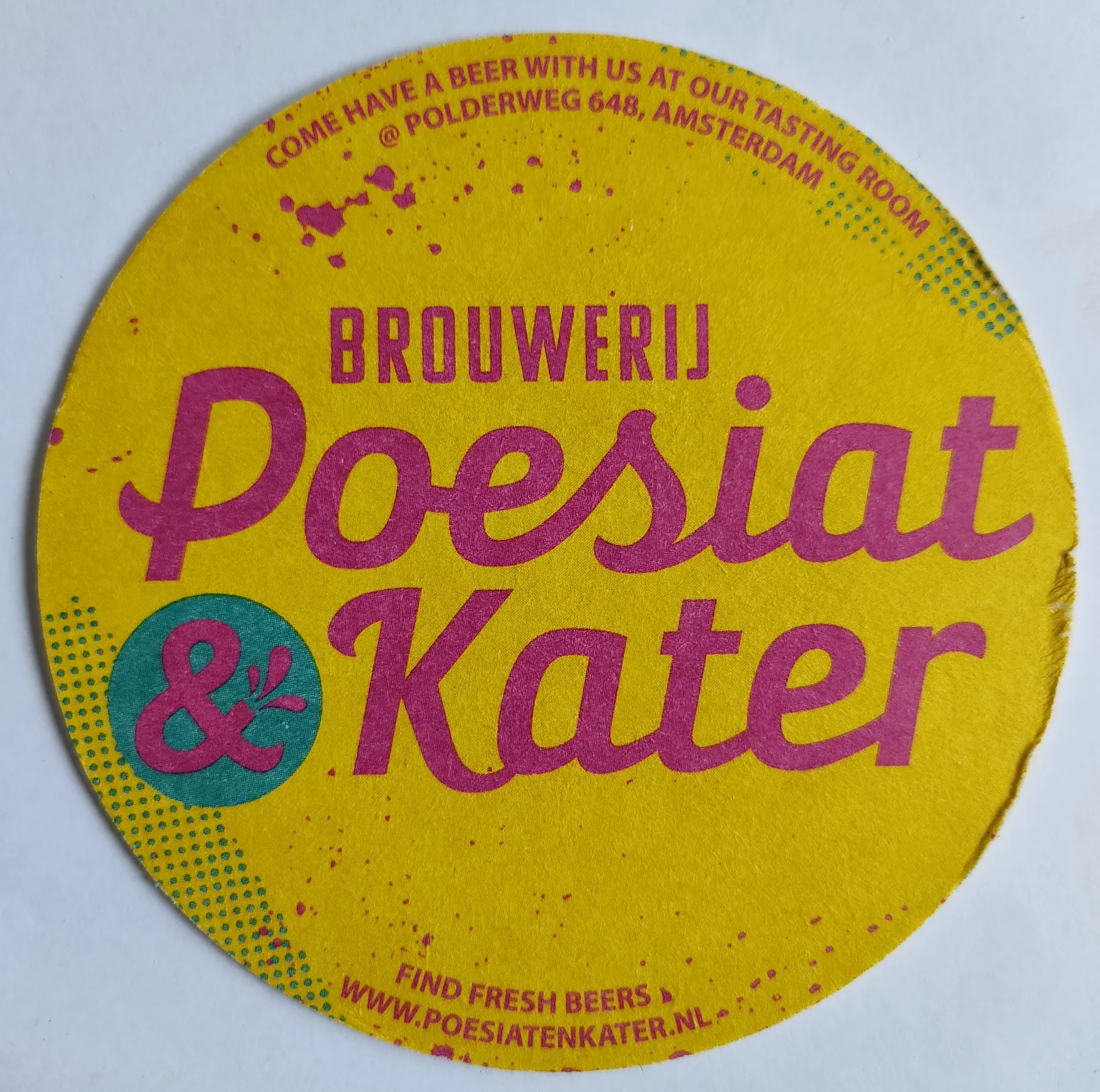 Reverso de POESIAT & KATER #1