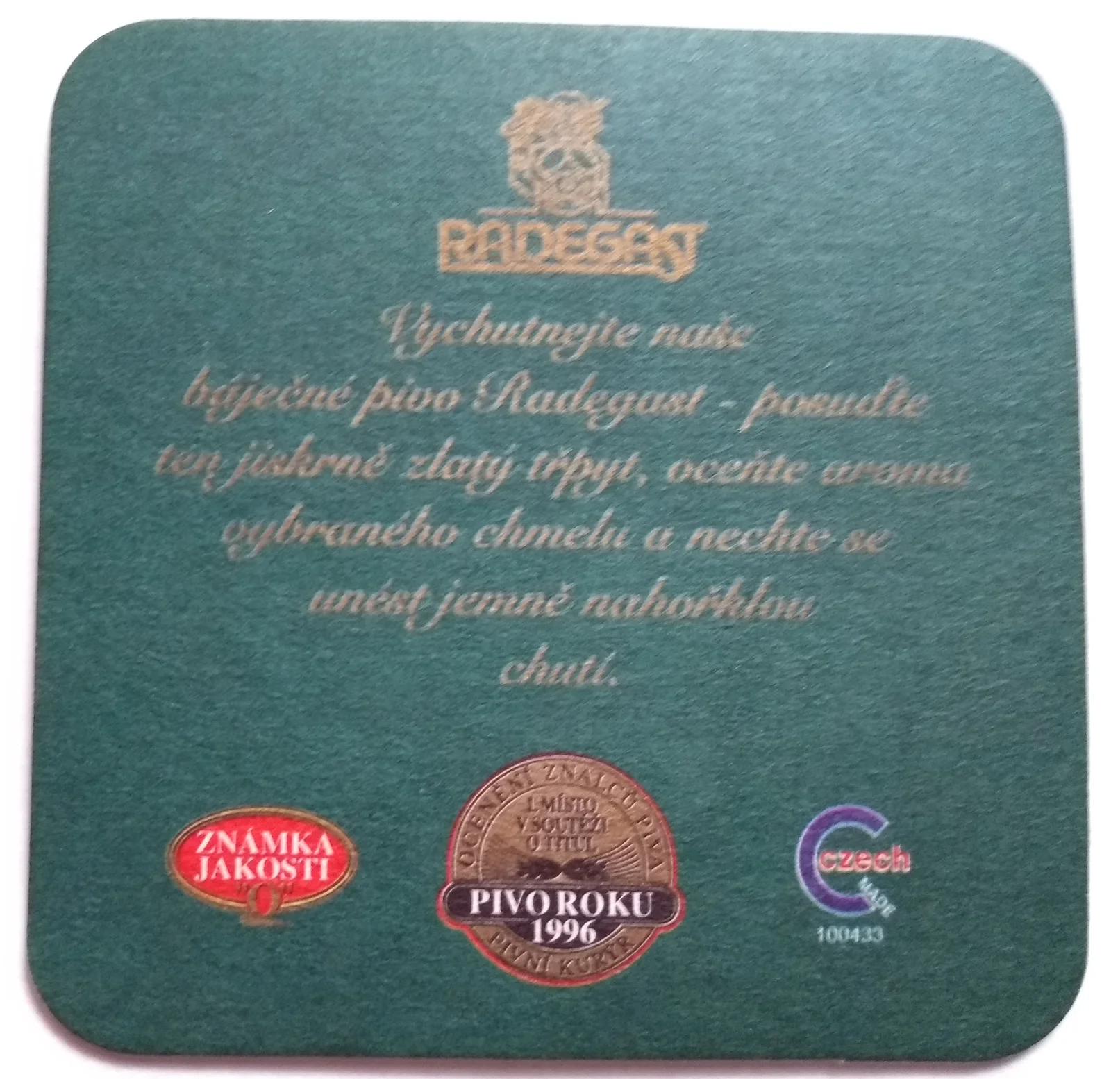 Reverso de RADEGAST #2