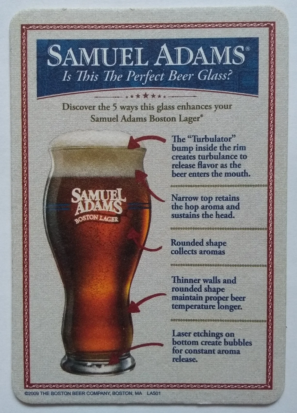 Reverso de SAMUEL ADAMS #2