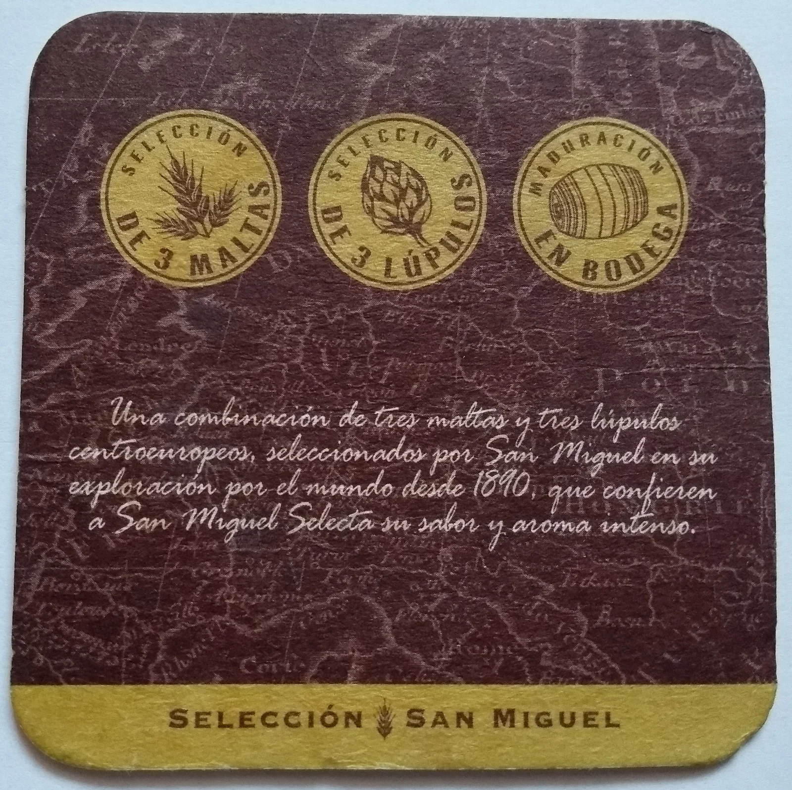 Reverso de SAN MIGUEL #1
