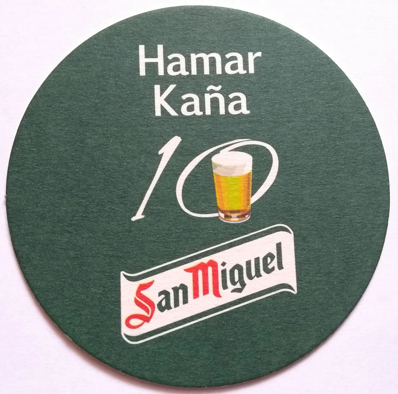 Reverso de SAN MIGUEL #5