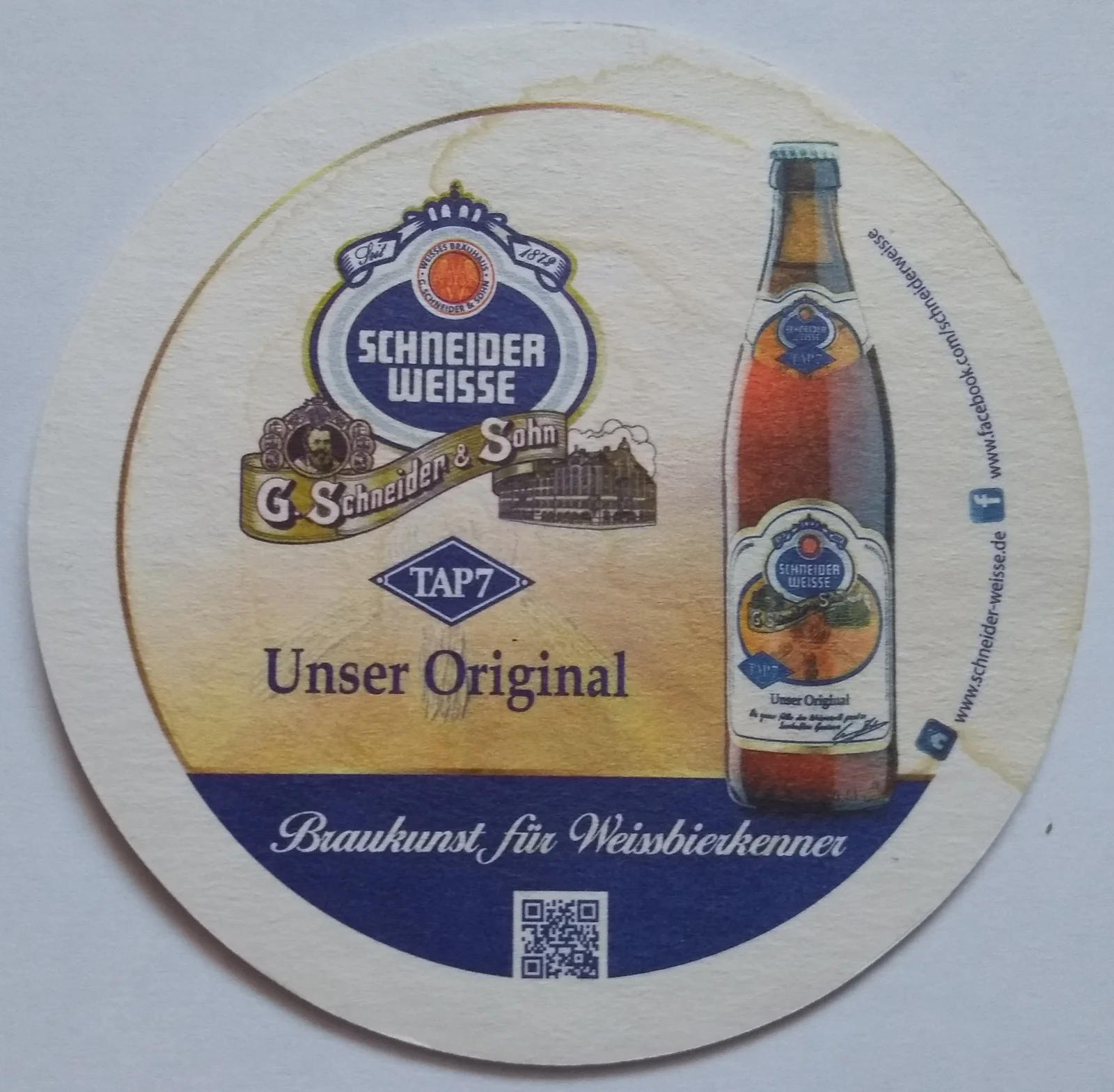 Reverso de SCHNEIDER WEISSE #1