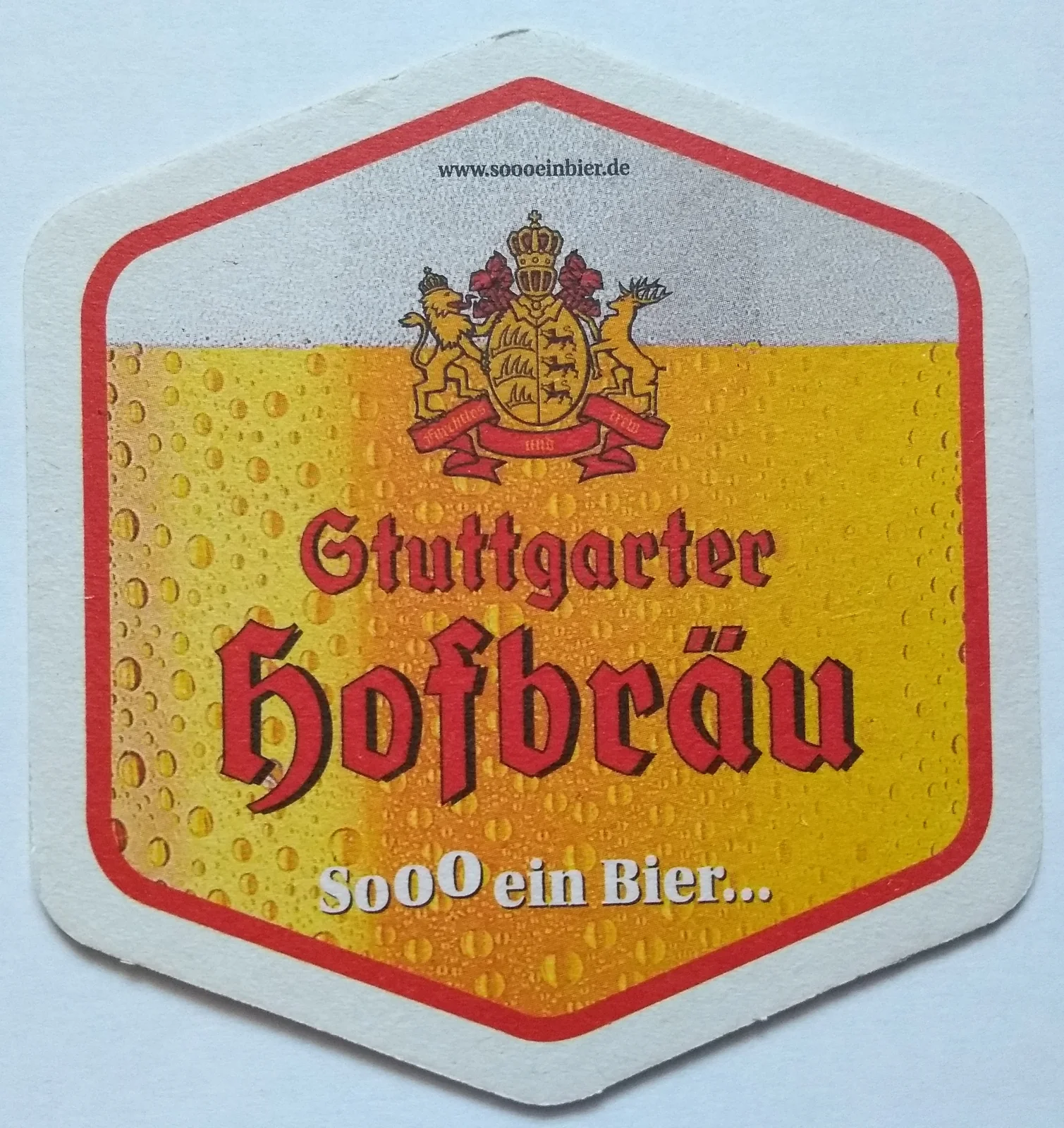Anverso de STUTTGARTER HOFBRAU #3
