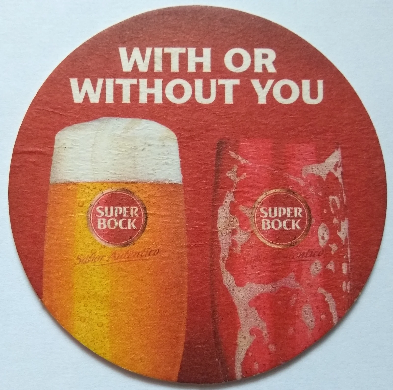 Reverso de SUPER BOCK #1