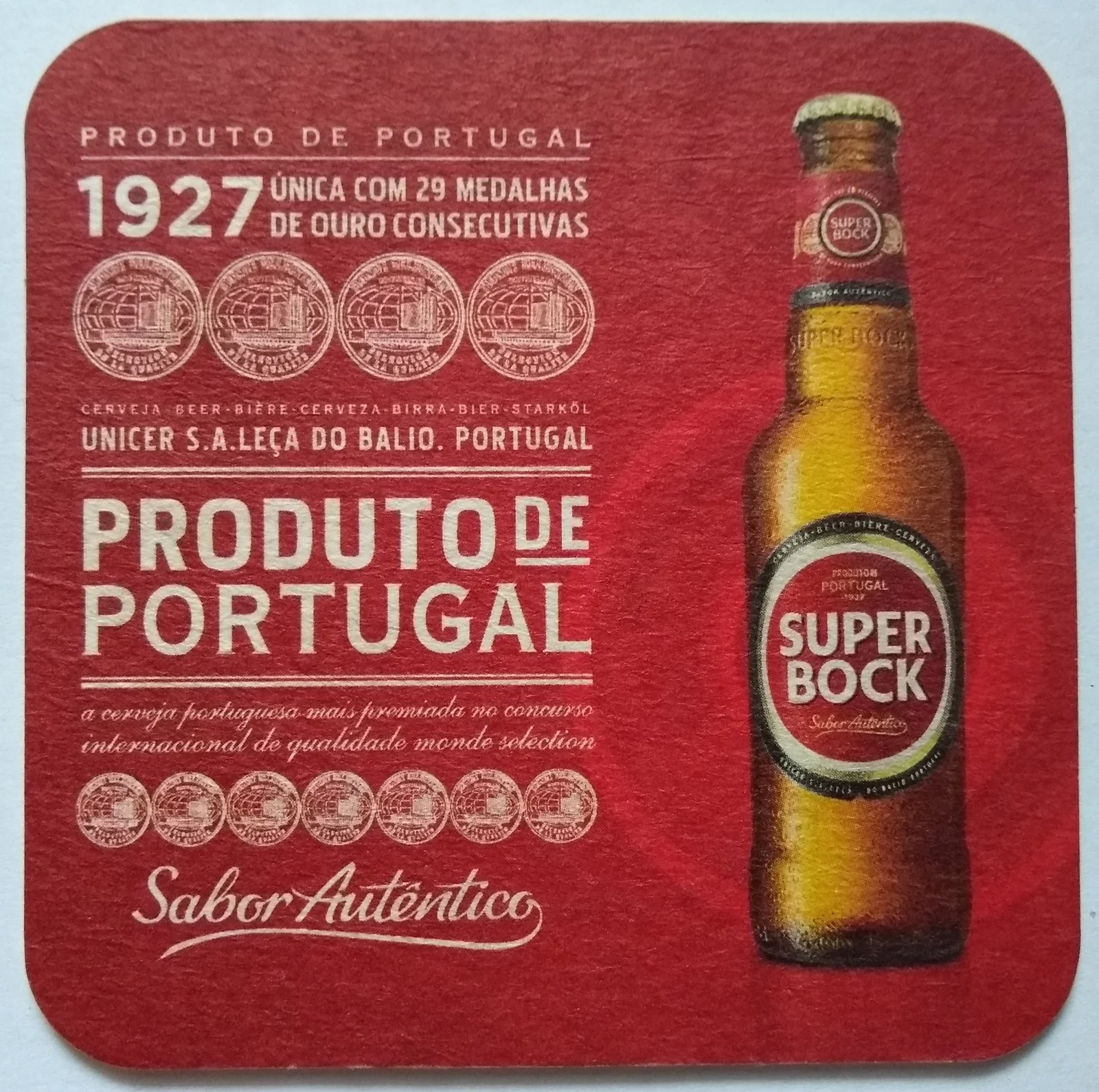 Reverso de SUPER BOCK #4