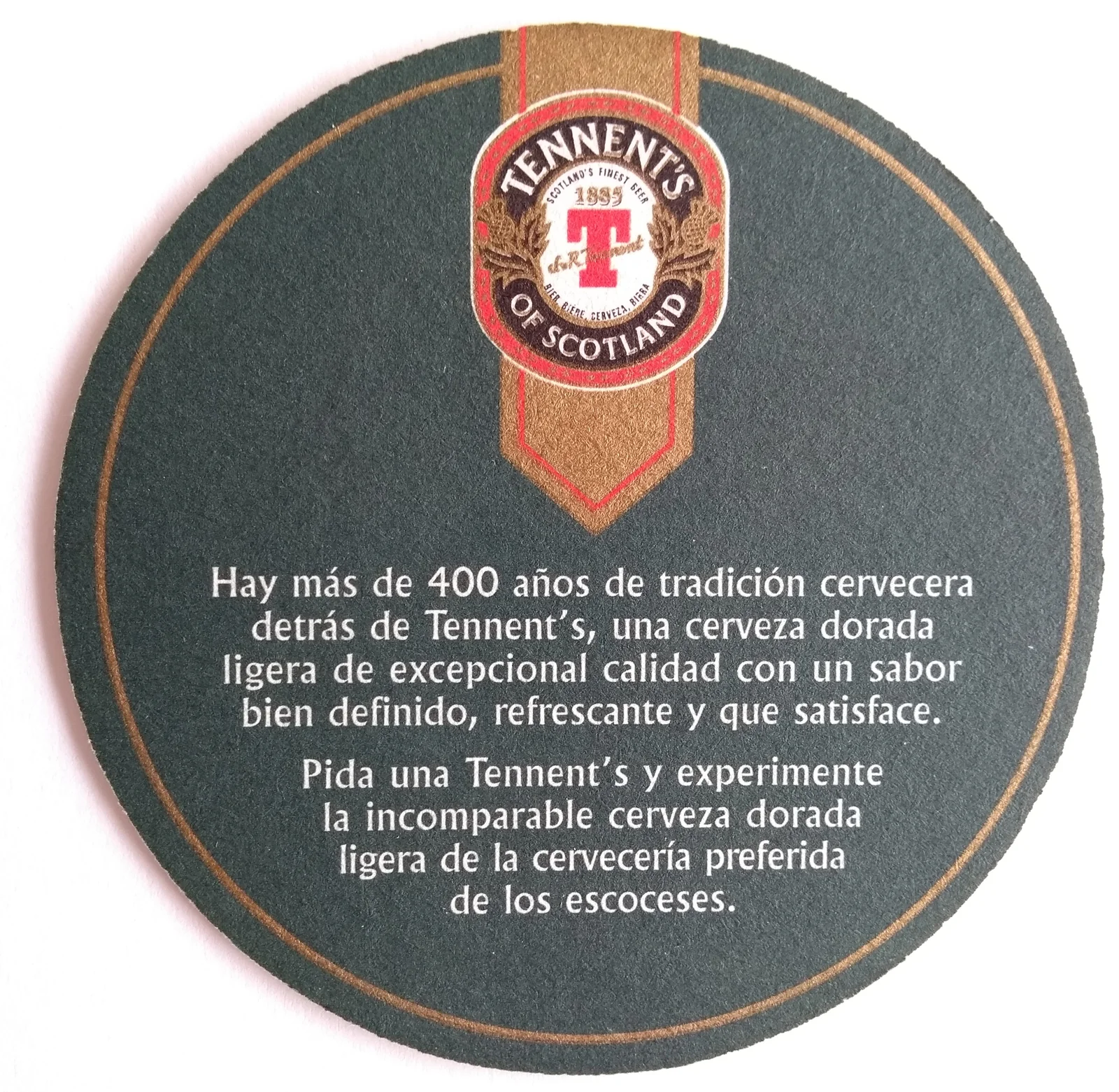 Reverso de TENNENTS #3