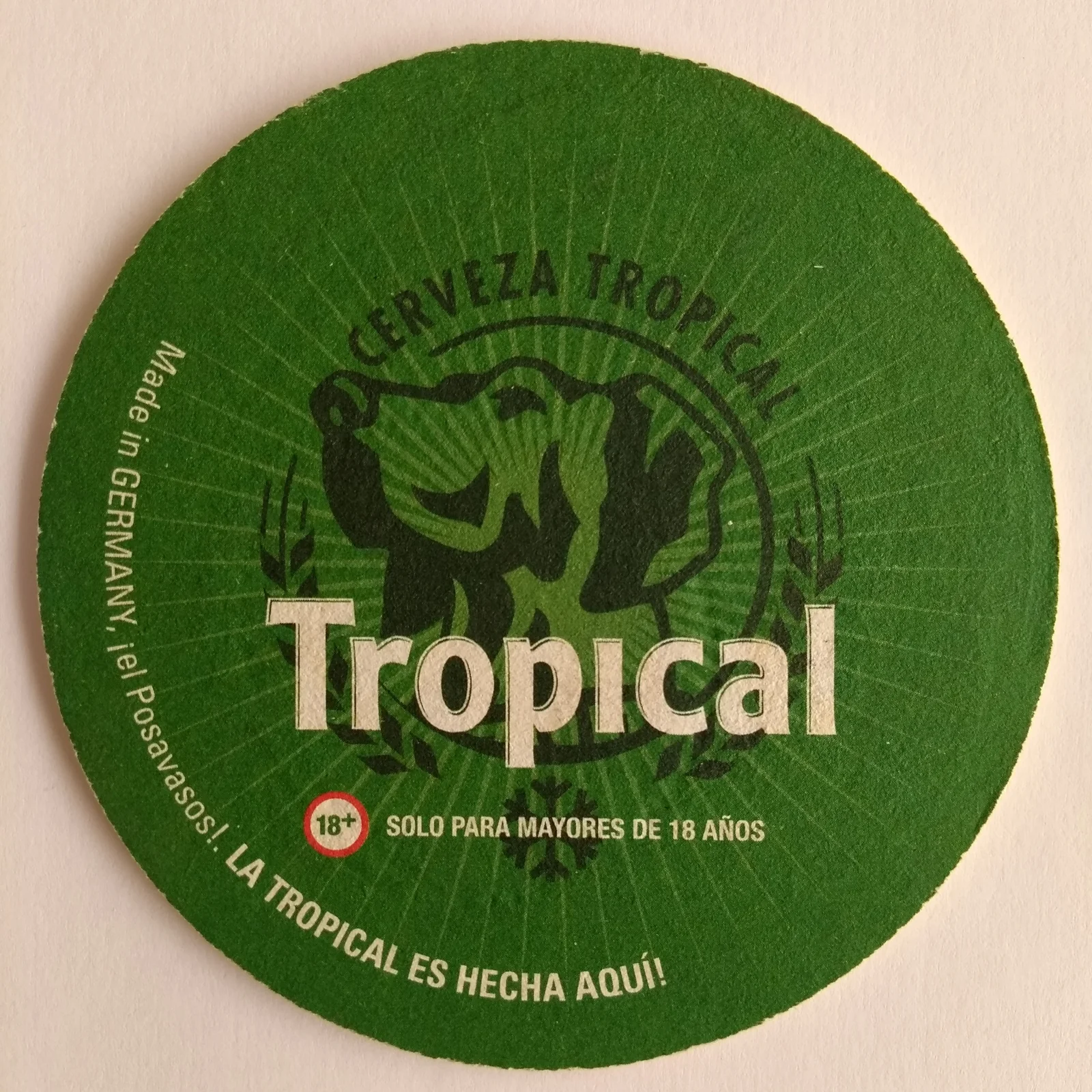 Anverso de TROPICAL #1