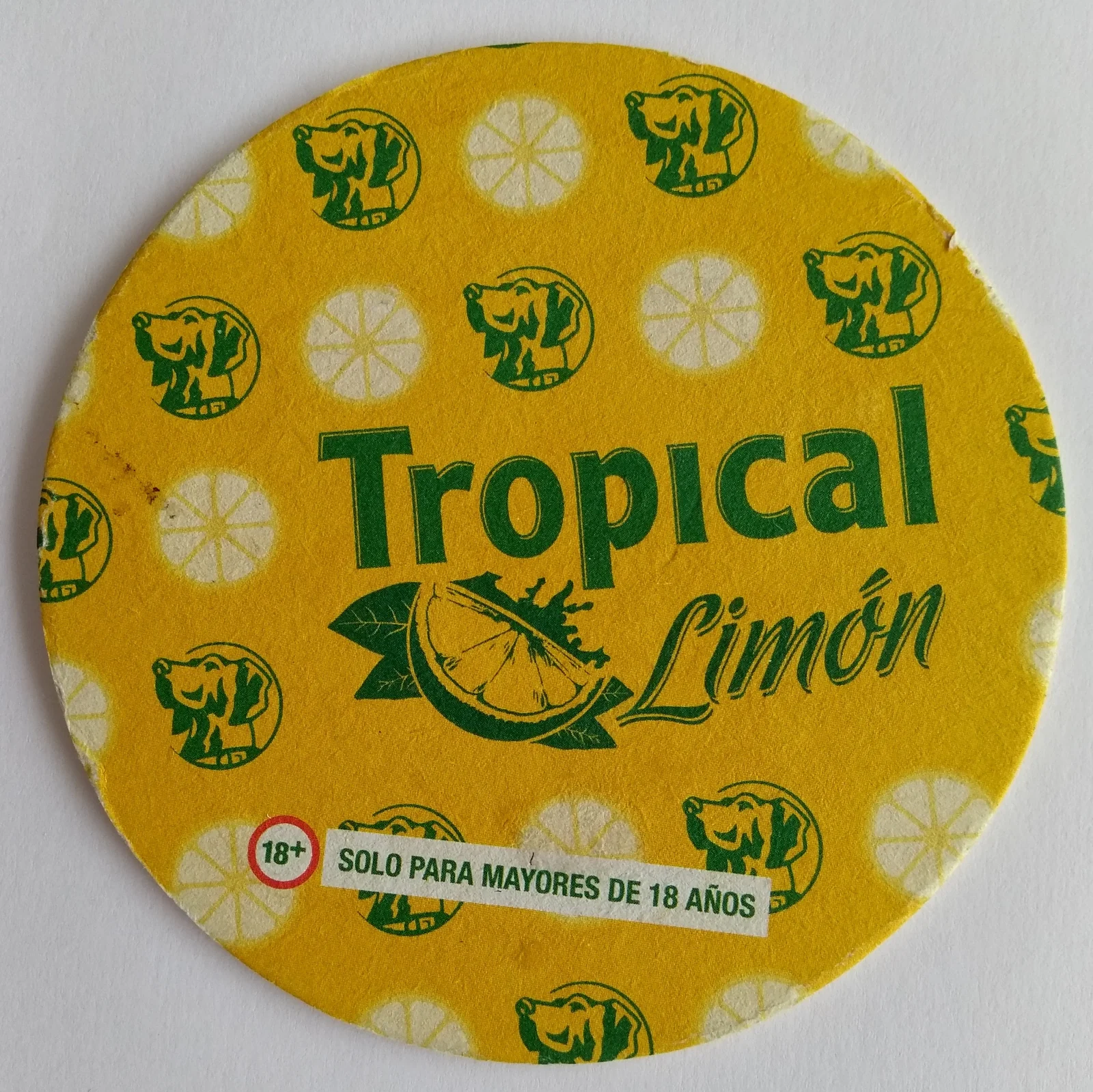 Reverso de TROPICAL #1