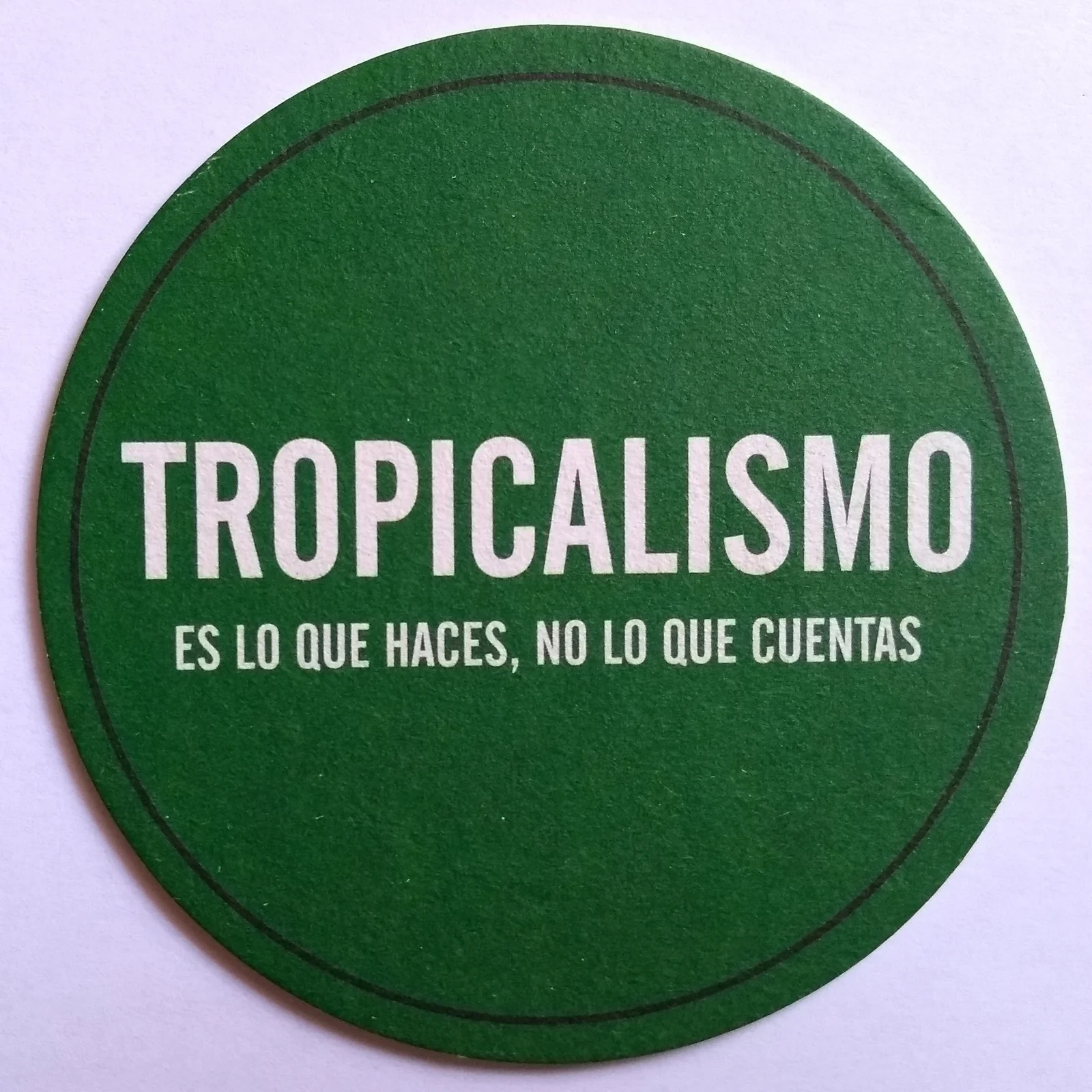 Reverso de TROPICAL #5