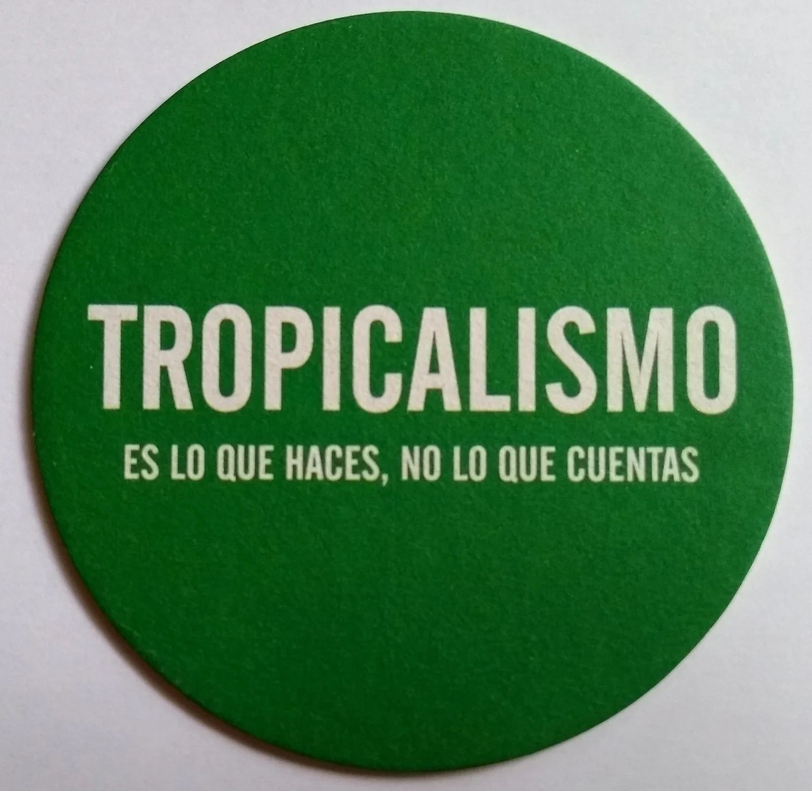 Reverso de TROPICAL #7