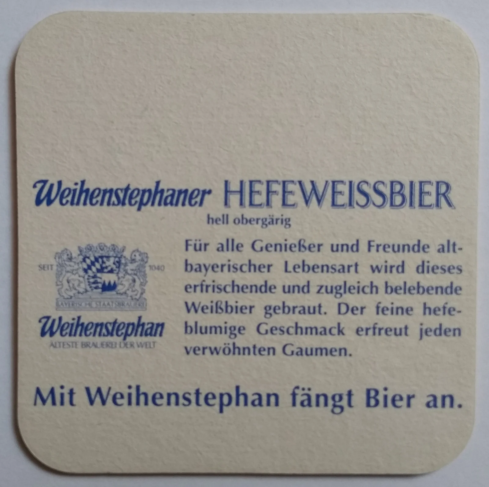 Reverso de WEIHENSTEPHAN #2