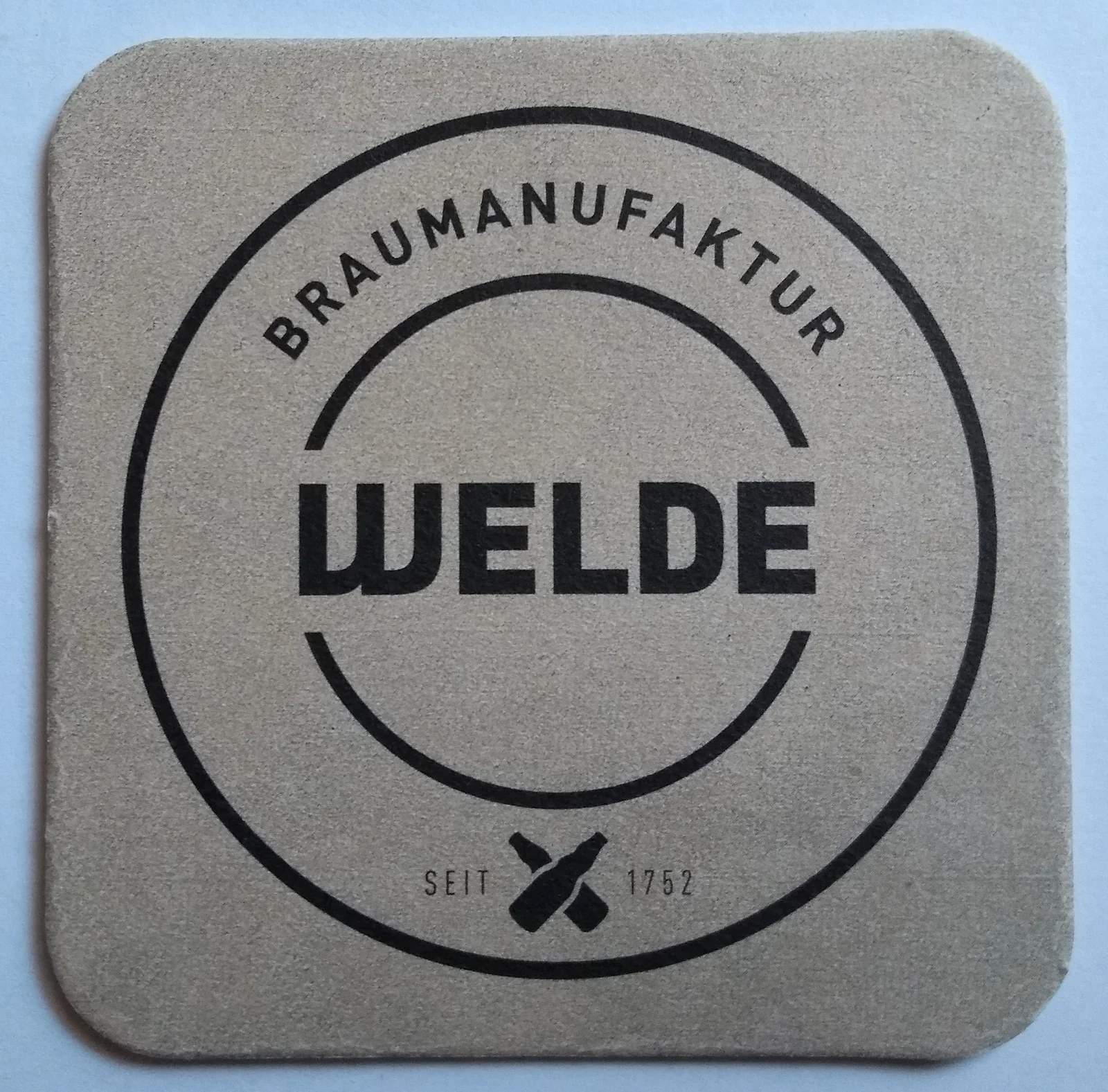Anverso de WELDE #1