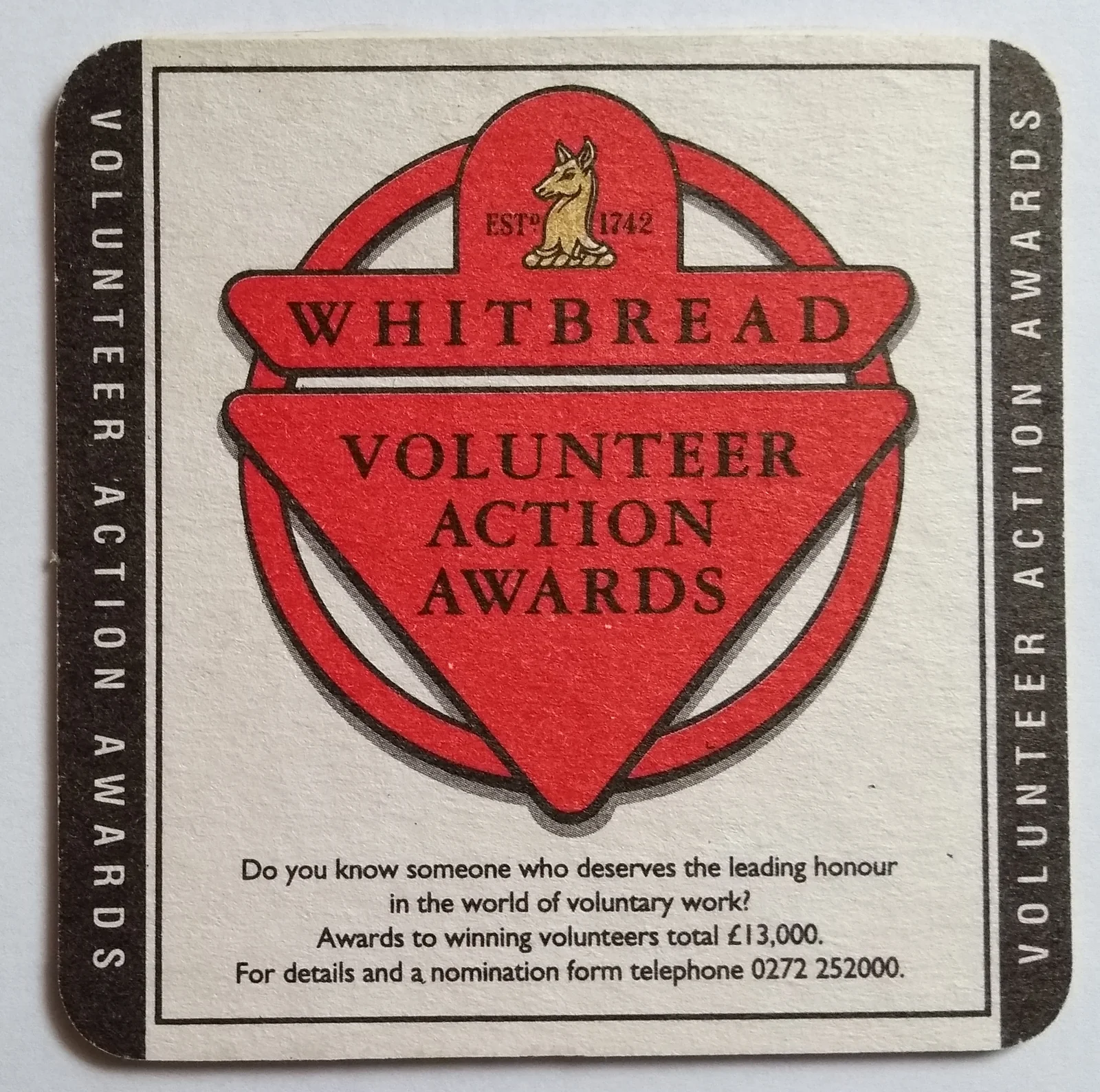 Reverso de WHITBREAD #1
