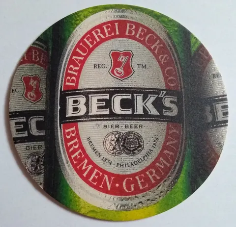 Anverso de BECKS #1