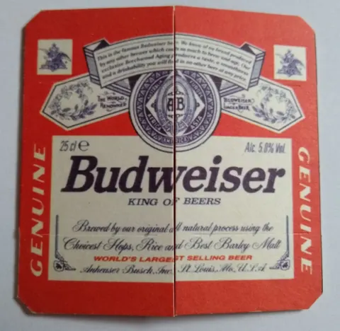 Anverso de BUD #1
