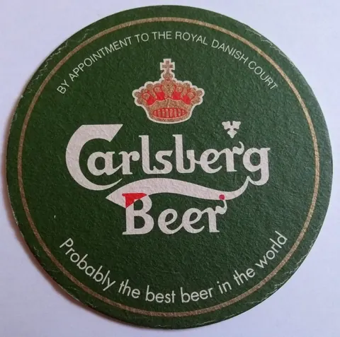 Anverso de CARLSBERG #9