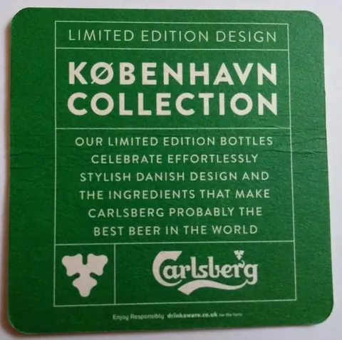 Anverso de CARLSBERG #16