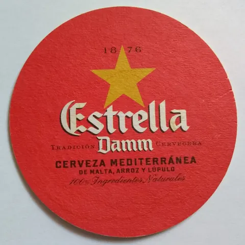 Anverso de ESTRELLA DAMM #2