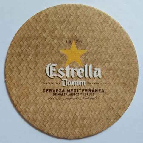 Anverso de ESTRELLA DAMM #6
