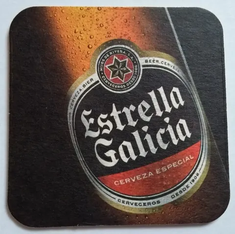 Anverso de ESTRELLA GALICIA #3