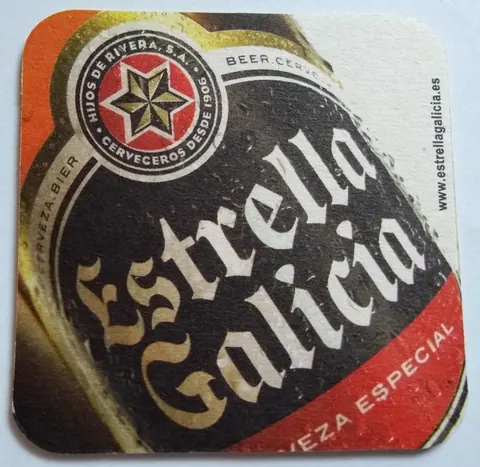 Anverso de ESTRELLA GALICIA #4