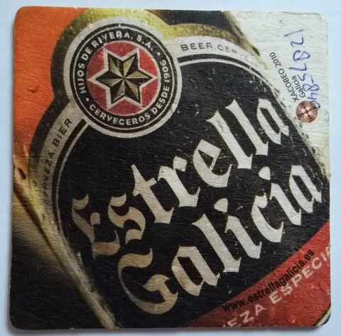 Anverso de ESTRELLA GALICIA #7
