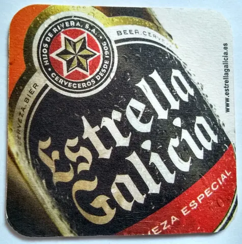 Anverso de ESTRELLA GALICIA #8