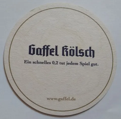 Anverso de GAFFEL #7