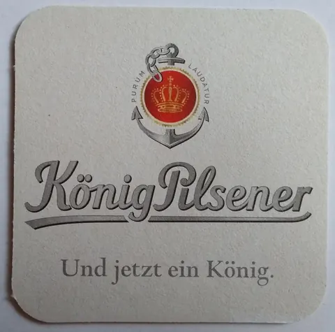 Anverso de KÖNIG PILSNER #12