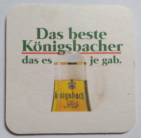 Anverso de KÖNIGSBACHER #2