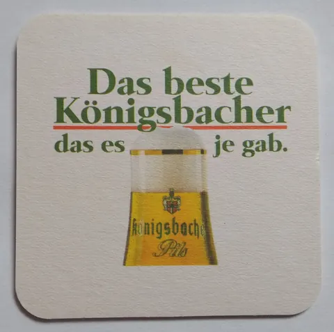 Anverso de KÖNIGSBACHER #3