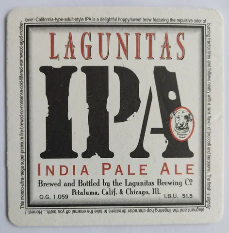Anverso de LAGUNITAS #2