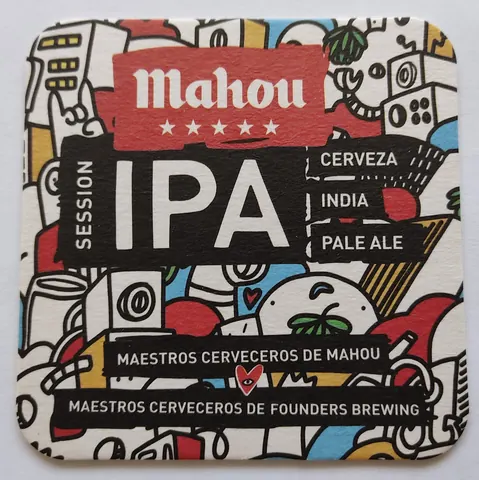 Anverso de MAHOU #16