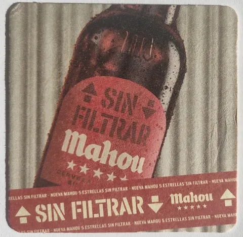 Anverso de MAHOU #18